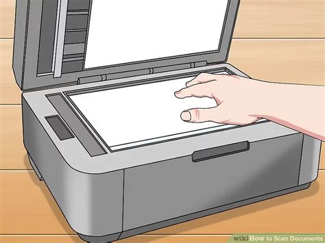 How do you scan on paper?