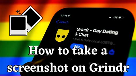 How do you screenshot on Grindr?