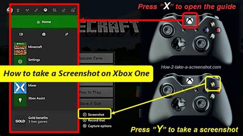 How do you screenshot on Xbox One without game?