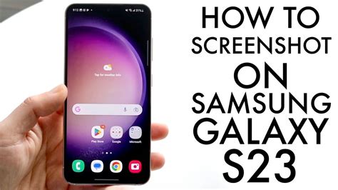 How do you screenshot on a Samsung s23?