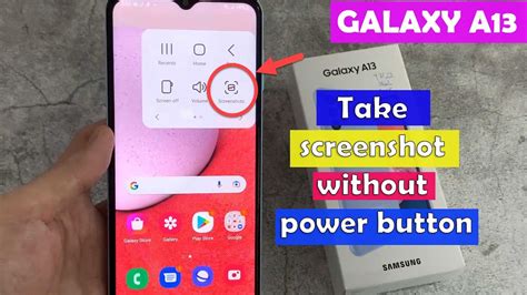 How do you screenshot on a Samsung without the power button?