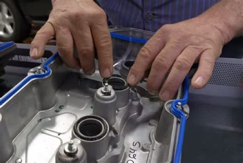 How do you seal a valve cover gasket?