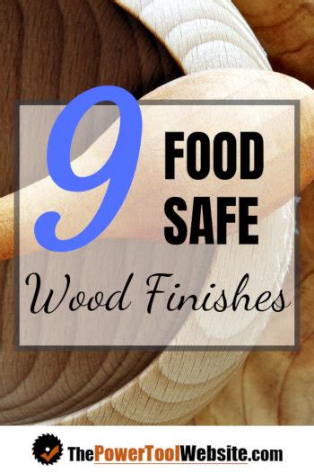 How do you seal wood so it's food safe?