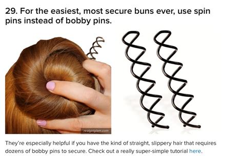 How do you secure a twist bun?