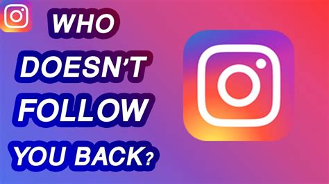 How do you see who doesn't follow you back on Instagram?