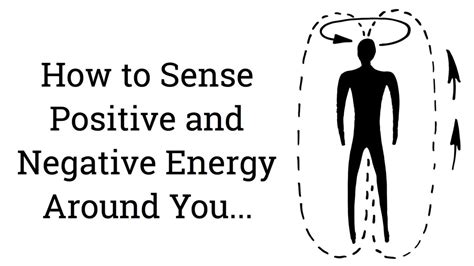 How do you sense negative energy in a room?