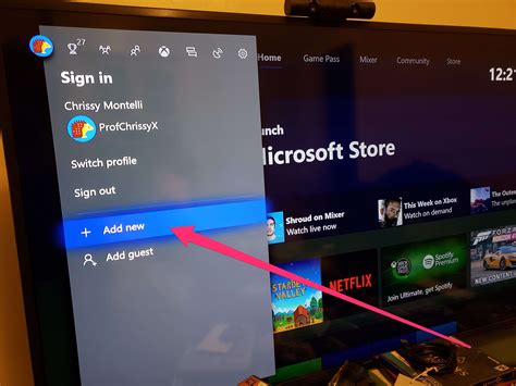 How do you share Xbox One accounts?