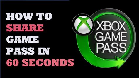 How do you share Xbox game pass?