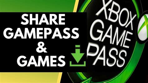 How do you share game pass on Xbox?
