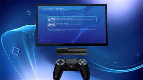 How do you share play on PlayStation 4?