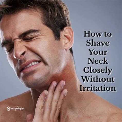 How do you shave your neck perfectly?