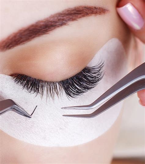 How do you shorten eyelash extensions?