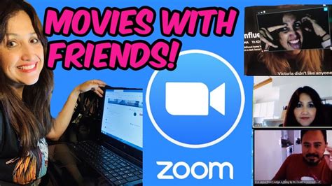 How do you show a movie over Zoom?