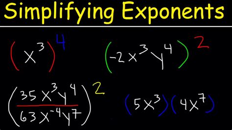 How do you simplify expressions with exponents and parentheses?