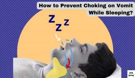 How do you sleep when choking?