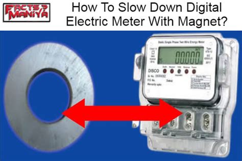 How do you slow down a smart meter?