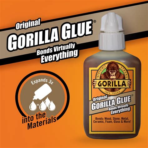 How do you soften Gorilla Glue that has hardened?
