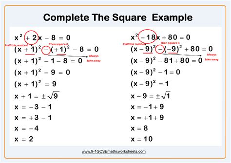 How do you solve equations with a squared variable?