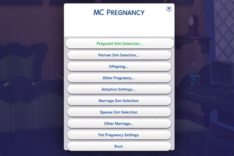 How do you speed up a pregnant Sim?