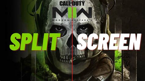 How do you split-screen Modern Warfare?