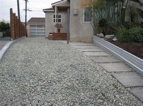 How do you stabilize a gravel patio?