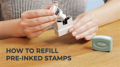How do you stamp a paper without a stamp?