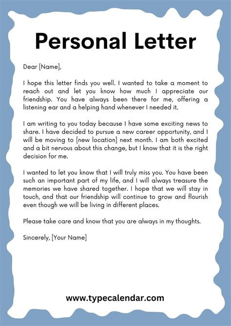 How do you start a caring letter?