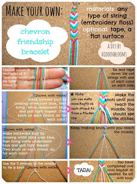 How do you start a friendship bracelet?