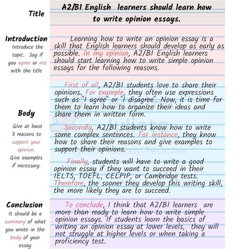 How do you start an opinionated essay?