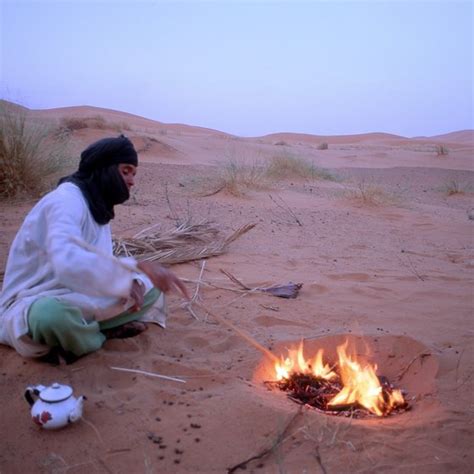 How do you stay cool in the Sahara?
