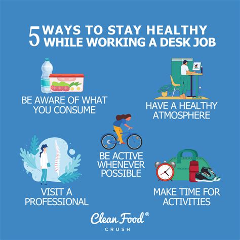 How do you stay healthy while working long hours?