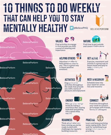 How do you stay mentally healthy?