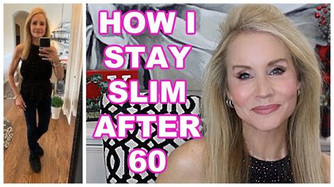 How do you stay thin as you age?