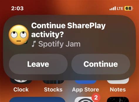 How do you stop SharePlay on iPhone?