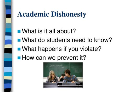 How do you stop academic dishonesty?