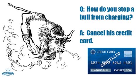 How do you stop an angry bull?