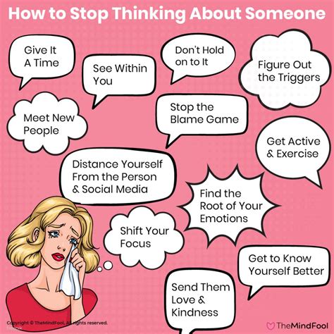 How do you stop mentally thinking about someone?