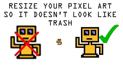 How do you stop pixel art from blurring?