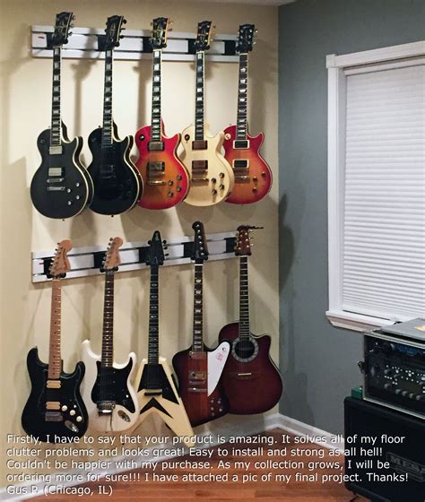 How do you store a guitar when not in use?