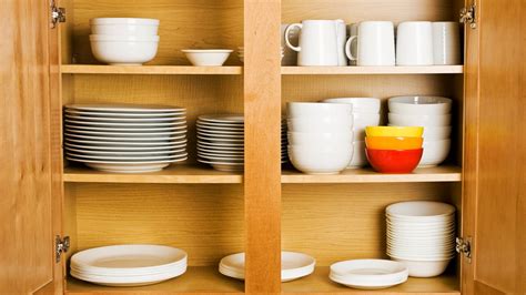 How do you store crockery and cutlery?