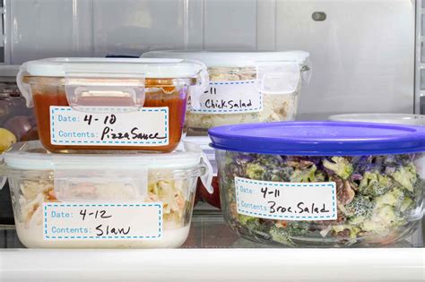 How do you store food for a party?