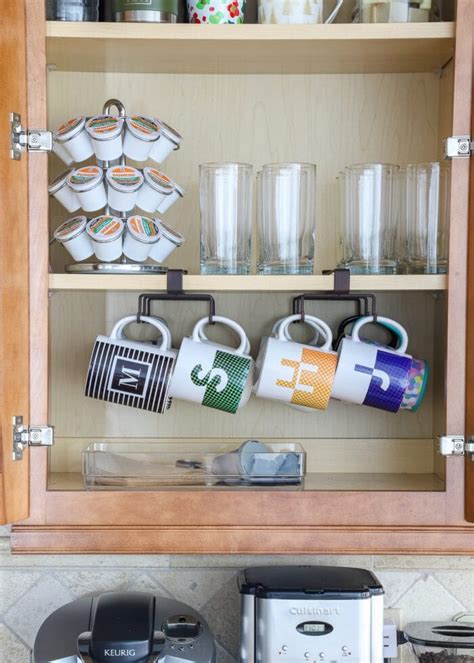 How do you store mugs and plates?