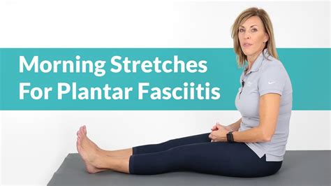 How do you stretch plantar fasciitis in bed?