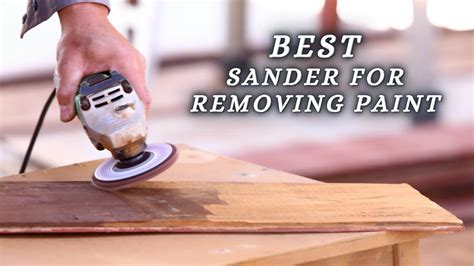 How do you strip paint with a sander?