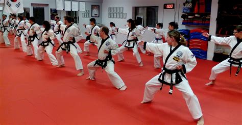 How do you structure a martial arts class?