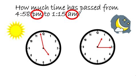 How do you subtract AM and PM?