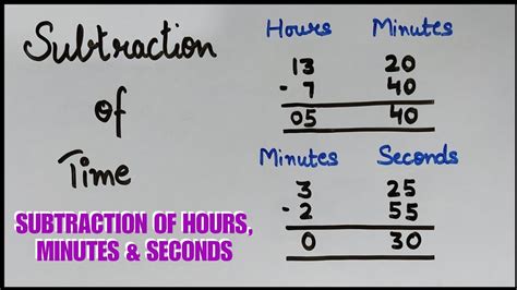 How do you subtract time together?