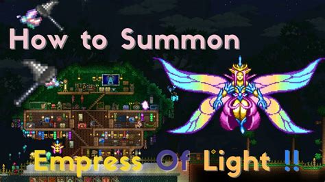 How do you summon Empress of Light easily?