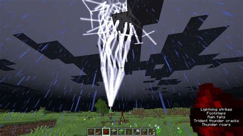 How do you summon rain in Minecraft?