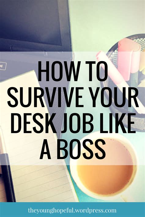 How do you survive a desk job?
